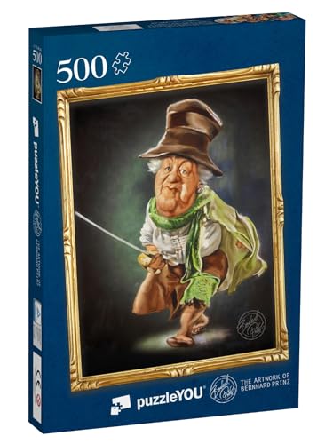 puzzleYOU: Puzzle 500 Teile „Miss Marple“ – aus der Puzzle-Kollektion Gemälde, Fantasy, Künstler, Fotokunst, Kunstwerke, Illustrationen von puzzleYOU