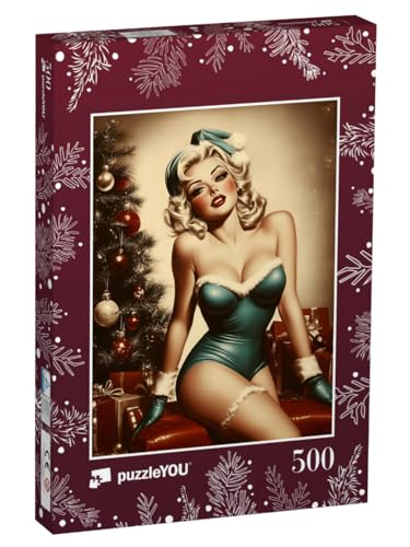 puzzleYOU: Puzzle 500 Teile „Miss Mistletoe Marilyn“ puzzleYOU: Puzzle 500 Teile „Miss Mistletoe Marilyn“ von puzzleYOU