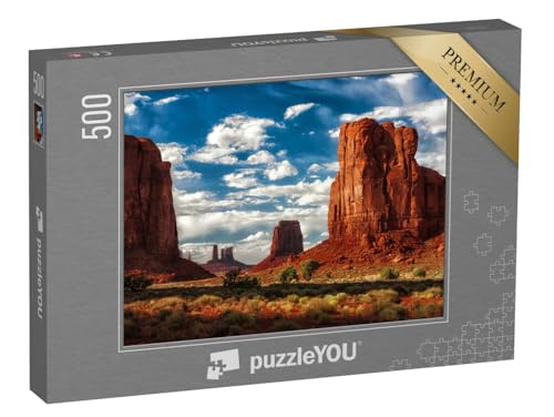 puzzleYOU: Puzzle 500 Teile „Monument Valley, Utah und Arizona, USA“ – aus der Puzzle-Kollektion Monument Valley von puzzleYOU