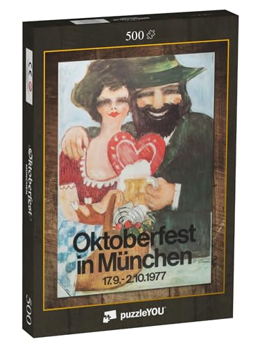 puzzleYOU: Puzzle 500 Teile „Oktoberfest™ 1977 JAHRESMOTIV“ von puzzleYOU