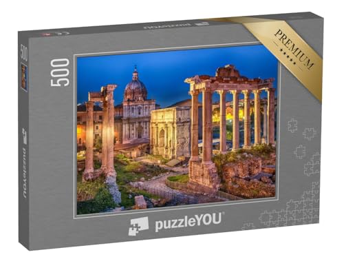 puzzleYOU: Puzzle 500 Teile „Römisches Forum, Rom, Italien“ von puzzleYOU