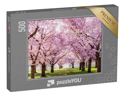 puzzleYOU: Puzzle 500 Teile „Sakura-Kirschblüten-Allee, wunderschöner Park“ – aus der Puzzle-Kollektion Bäume, Kirschblüten, Wald & Bäume, Blumen & Pflanzen puzzleYOU: Puzzle 500 Teile „Sakura-Kirschblüten-Allee, wunderschöner Park“ – aus der Puzzle-Kollektion Bäume, Kirschblüten, Wald & Bäume, Blumen & Pflanzen von puzzleYOU