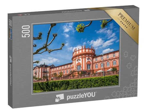 puzzleYOU: Puzzle 500 Teile „Schloss Biebrich, Wiesbaden“ – aus der Puzzle-Kollektion Wiesbaden von puzzleYOU