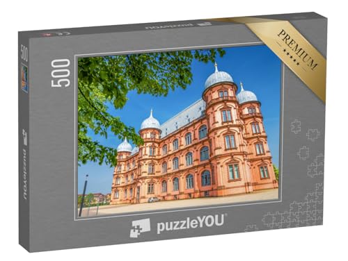 puzzleYOU: Puzzle 500 Teile „Schloss Gottesaue, Karlsruhe“ – aus der Puzzle-Kollektion Karlsruhe von puzzleYOU