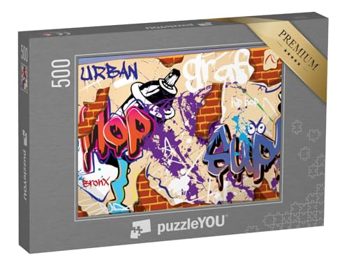 puzzleYOU: Puzzle 500 Teile „Street Art: Graffiti-Kunst“ – aus der Puzzle-Kollektion Graffiti von puzzleYOU