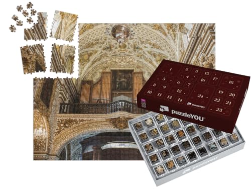 puzzleYOU: Puzzle-Adventskalender | „Kirchenorgelmusik“ – aus der Puzzle-Kollektion Musik, Menschen von puzzleYOU