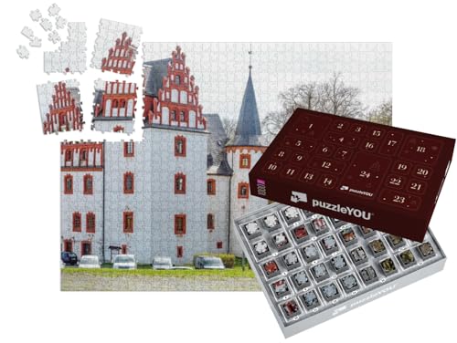 puzzleYOU: Puzzle-Adventskalender | „Schloss Netzschkau, Vogtland“ von puzzleYOU