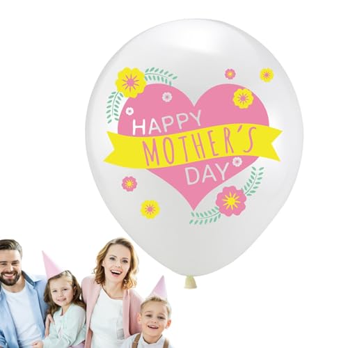 puzzlegame Juego de globos para el día de la madre,Kit de decoración pastel de globos rosa/blanco/rosa roja - Telón de fondo fácil de hacer tú mismo, globos para el día de la madre, arco von puzzlegame