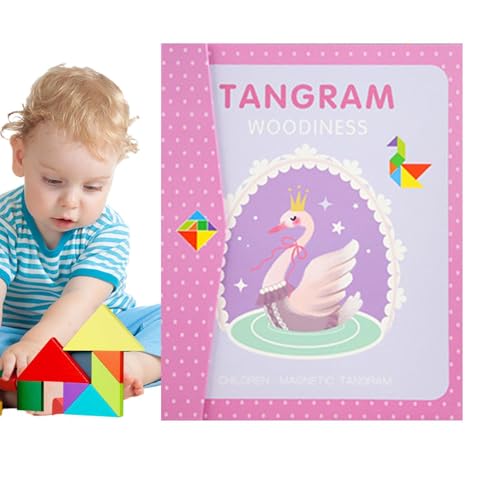 puzzlegame Reise-Tangram,Tangram-Puzzle,Reise-Magnetmusterblock | Reisespiele für Kinder im Auto, Flugzeug, pädagogische Lernpuzzles, Spielzeug für Kinder, Mädchen von puzzlegame