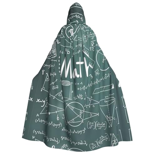 pvinnk Formulas Shapes Theory Mathematikunterricht Wortdruck Gothic Renaissance Umhang Halloween Cosplay Hexe Mittelalter Motto-Partys von pvinnk