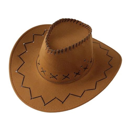 pxjsdwe hut kinder, Trachtenhut Kinder Jungen Mädchen Oktoberfest Bayerischer Filzhut Retro Western Cowboy Hut Karneval Festlich Party Mütze zu Lederhose Trachtenhemd Braun pxjsdwe hut kinder, Trachtenhut Kinder Jungen Mädchen Oktoberfest Bayerischer Filzhut Retro Western Cowboy Hut Karneval Festlich Party Mütze zu Lederhose Trachtenhemd Braun von pxjsdwe