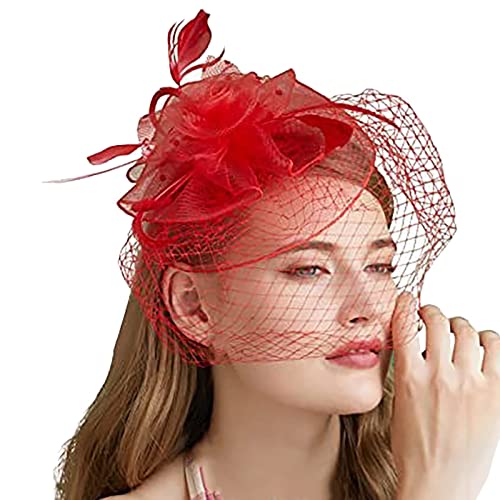 pxjsdwe kostüm papagei damen, Feder Stirnband Damen Schwarz 20er Jahre Haarband Feder Stirnband Cosplay Feder Kopfschmuck Elegant Fascinator-Hut Regenbogen Karneval Party Feder Haarschmuck von pxjsdwe