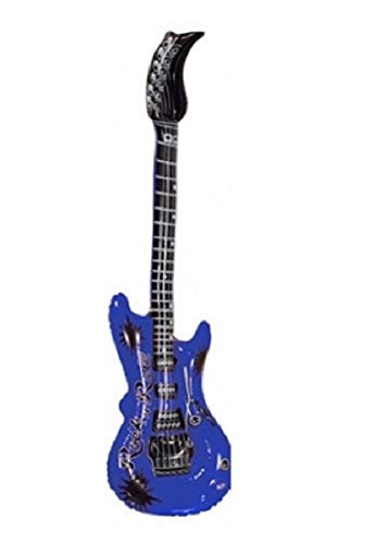 Pohly Aufblasbare Luftgitarre ca. 100 cm mit Farbauswahl (blau) von qdwq-US