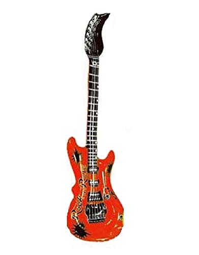 qdwq-US Pohly Aufblasbare Luftgitarre ca. 100 cm mit Farbauswahl (rot) von qdwq-US