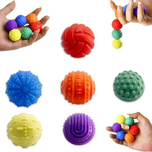 Fidget Magnet,Stressabbau Spielzeugs,Anti Stress Spielzeug,6 Stück Silikon Sensorik Spielzeug für Erwachsene,Sensory Toys für Stress Angst Fidget Magnet,Stressabbau Spielzeugs,Anti Stress Spielzeug,6 Stück Silikon Sensorik Spielzeug für Erwachsene,Sensory Toys für Stress Angst von qimeyu