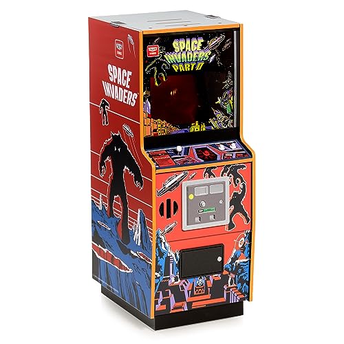 Quarter Arcades Official Space Invaders II 1/4 Sized Mini Arcade Cabinet by Numskull, Playable Replica Retro Arcade Game Machine - Mini Retro Console von quarter arcades