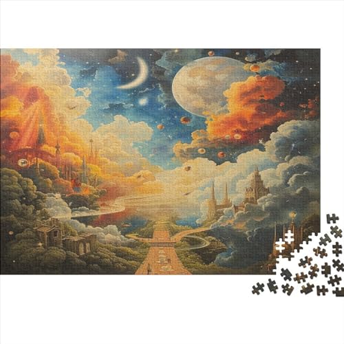 Allee der Sterne Puzzle Erwachsene 1000 Teile Sternenhimmel Geburtstag Moderne Wohnkultur Family Challenging Games Lernspiel Stress Relief 1000pcs (75x50cm) von quiltcover