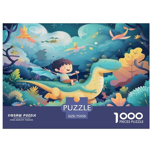 Cartoon-Tiere Puzzle Erwachsene 1000 Teile Tier Lernspiel Home Decor Geburtstag Geschicklichkeitsspiel Für Die Ganze Familie Stress Relief 1000pcs (75x50cm) von quiltcover