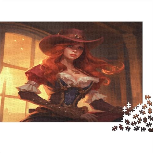 Cowboys Puzzles Erwachsene 1000 Teile Revolverheld Geschicklichkeitsspiel Für Die Ganze Familie Lernspiel Wohnkultur Geburtstag Stress Relief 1000pcs (75x50cm) von quiltcover