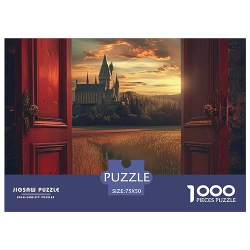 Die Welt vor der Haustür Für Erwachsene 1000 Teile Schlösser Puzzles Moderne Wohnkultur Educational Game Family Challenging Games Geburtstag Stress Relief 1000pcs (75x50cm) von quiltcover