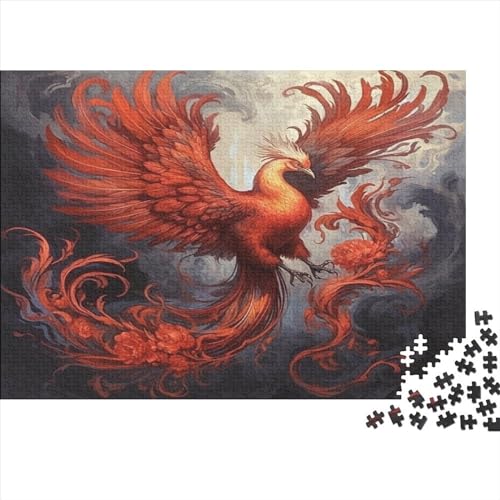 Phönix 1000 Teile Gott-Vogel Puzzle Erwachsene Moderne Wohnkultur Geburtstag Lernspiel Familie Challenging Games Entspannung Und Intelligenz 1000pcs (75x50cm) von quiltcover