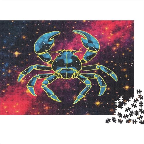 Skorpion Puzzle Für Erwachsene 500 Teile Sternenhimmel Lernspiel Home Decor Familie Challenging Games Geburtstag Stress Relief 500pcs (52x38cm) von quiltcover