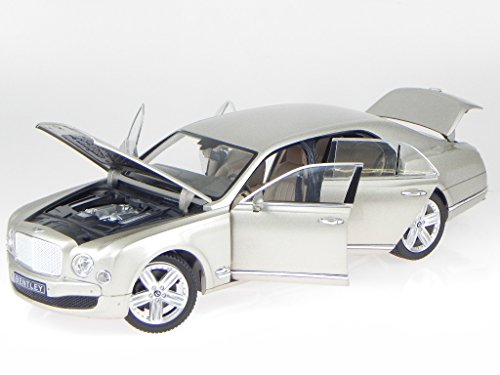 Bentley Mulsanne gold LHD Modellauto 43800 Rastar 1:18 von rastar