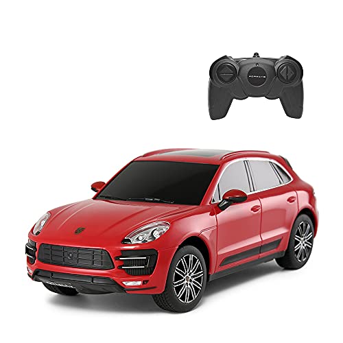 RASTAR RC Cars 1:24 Porsche Ferngesteuertes Auto Porsche Macan Turbo Spielzeugauto Geschenke für Kinder Erwachsene Jungen Mädchen Teenager von rastar