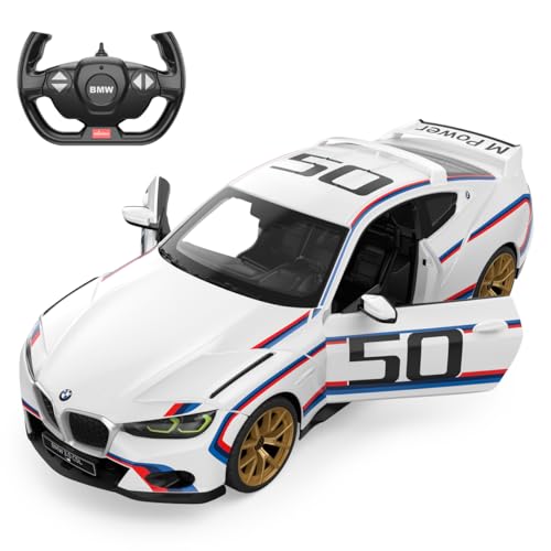 RASTAR BMW RC Auto 1/14 BMW 3.0 CSL RC Spielzeugauto BMW Ferngesteuertes Auto für Kinder 2,4 GHz von rastar