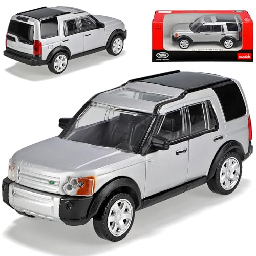 rastar Land R*o*v*e*r Discovery 3 Silber SUV 1/43 Modell Auto Modellauto von rastar