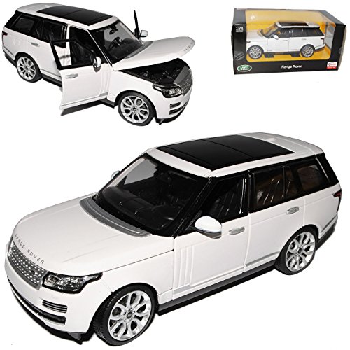 rastar Land R*o*v*e*r Range R*o*v*e*r LG Weiss 4. Generation Ab 2012 1/24 Modell Auto von rastar