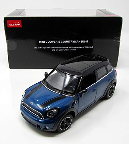 rastar Modell 1:24 Mini Cooper S Countryman (R60), Metallic-Blau 56400 von rastar