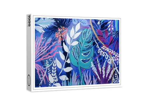 raxxa Premium-Puzzle | Blue Jungle I | 1000 Teile von raxxa