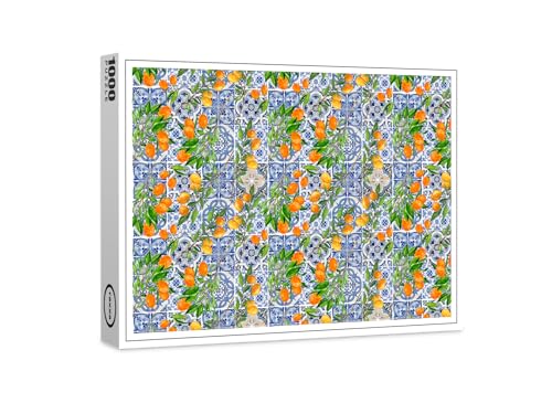 raxxa Premium-Puzzle | Exotische Fliesenkunst: EIN mediterraner Traum | 1000 Teile von raxxa