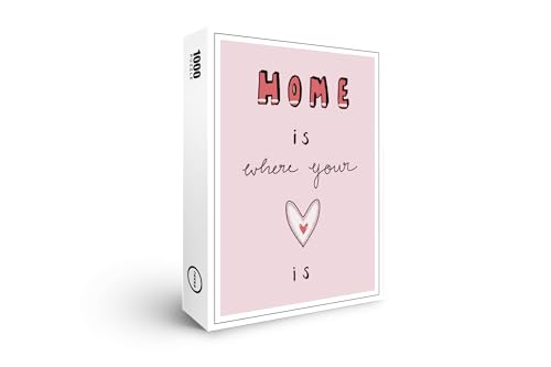 raxxa Premium-Puzzle | Home is Where Your Heart is | 1000 Teile von raxxa