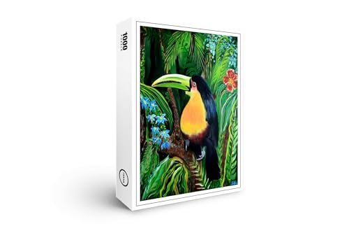 raxxa Premium-Puzzle | Jungle Tucan | 1000 Teile von raxxa