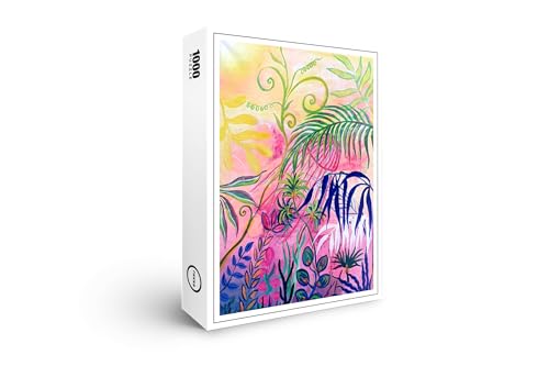 raxxa Premium-Puzzle | Pink Jungle II | 1000 Teile von raxxa