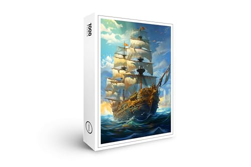 raxxa Premium-Puzzle | Piraten Schiff | 1000 Teile von raxxa