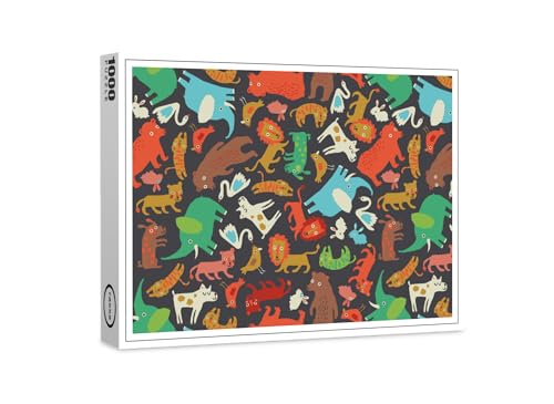 raxxa Premium-Puzzle | los animales cantaron tan Fuerte que EL aire se llenó de Colores | 1000 Teile von raxxa