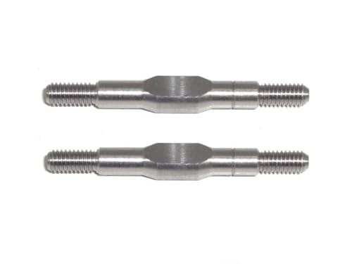 rcbay 2X M2,5 Spurstangen 28,3 mm aus Titanium - M3 Gewindestange von rcbay