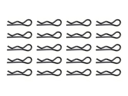 rcbay Karosserieklammern 28,5mm - 1,6mm schwarz für RC Modellbau 1:8 1:6 1:5 Federstecker 40 Stück Rc Body Clips Klammern rcbay Karosserieklammern 28,5mm - 1,6mm schwarz für RC Modellbau 1:8 1:6 1:5 Federstecker 40 Stück Rc Body Clips Klammern von rcbay