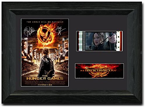 The Hunger Games: Mockingjay – Teil 1 35 mm Film Zelle Display aus unterzeichnet Jennifer Lawrence S1 von reelfilmcells