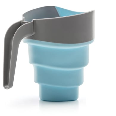 reer Haarwaschbecher MyHappyBath Cup blau grau von reer