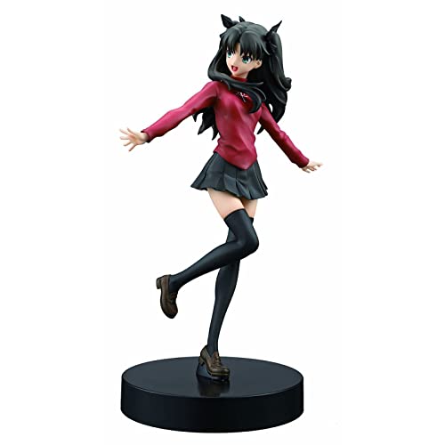 Anime Fate FGO Figur Altria Pendragon/Tohsaka Rin Figur Cartoon Mädchen Puppen PVC Modell Actionfigur Spielzeug Desktop Ornamente Sammelbedarf (21cm, Tohsaka Rin) von renmuq