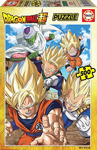 Educa - Dragonball Super 2 - Puzzle - 500 Teile - original & lizensiert von "Carletto" bzw. "Carletto/Educa"