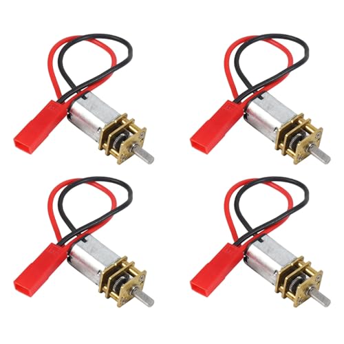 rieder 4X für Z-E0051 Ersatzmotor Getriebe für 1/10 RC Crawler SCX10 Trx4 Mini Warn 9.5Cti Winde Z-S1571 RC Teil und Zubehör von rieder