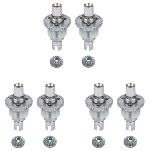 rieder 6 Satz Metalldifferential mit Kegelrad PX9300-07A für PXtoys Enoze 9300 9301 9302 9303 9304 1/18 RC Auto Teile von rieder