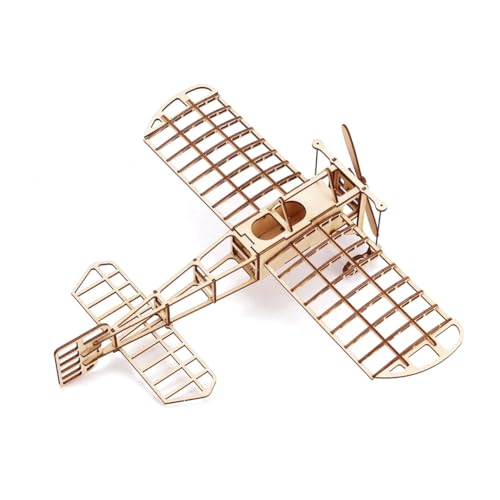 rieder Flugzeugmodell Holzsimulations-Spielzeug Holzflugzeug Montagespielzeug Dreidimensionales Pädagogisches Holzspielzeug von rieder