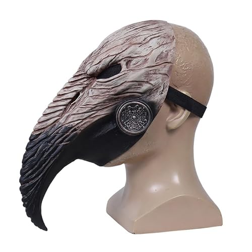 rindeki Pestarzt Maske Halbes Gesicht Halloween Kostüm Maskerade Maske Vogel Schnabel Steampunk Cosplay Party Requisiten von rindeki