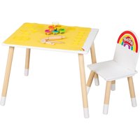 Roba x Play-Doh kreatives Sitzgruppen-Set - 26,5x26,5x54cm - Holz / Holz Roba x Play-Doh kreatives Sitzgruppen-Set - 26,5x26,5x54cm - Holz / Holz von roba